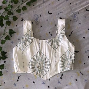 Embroidered Corset